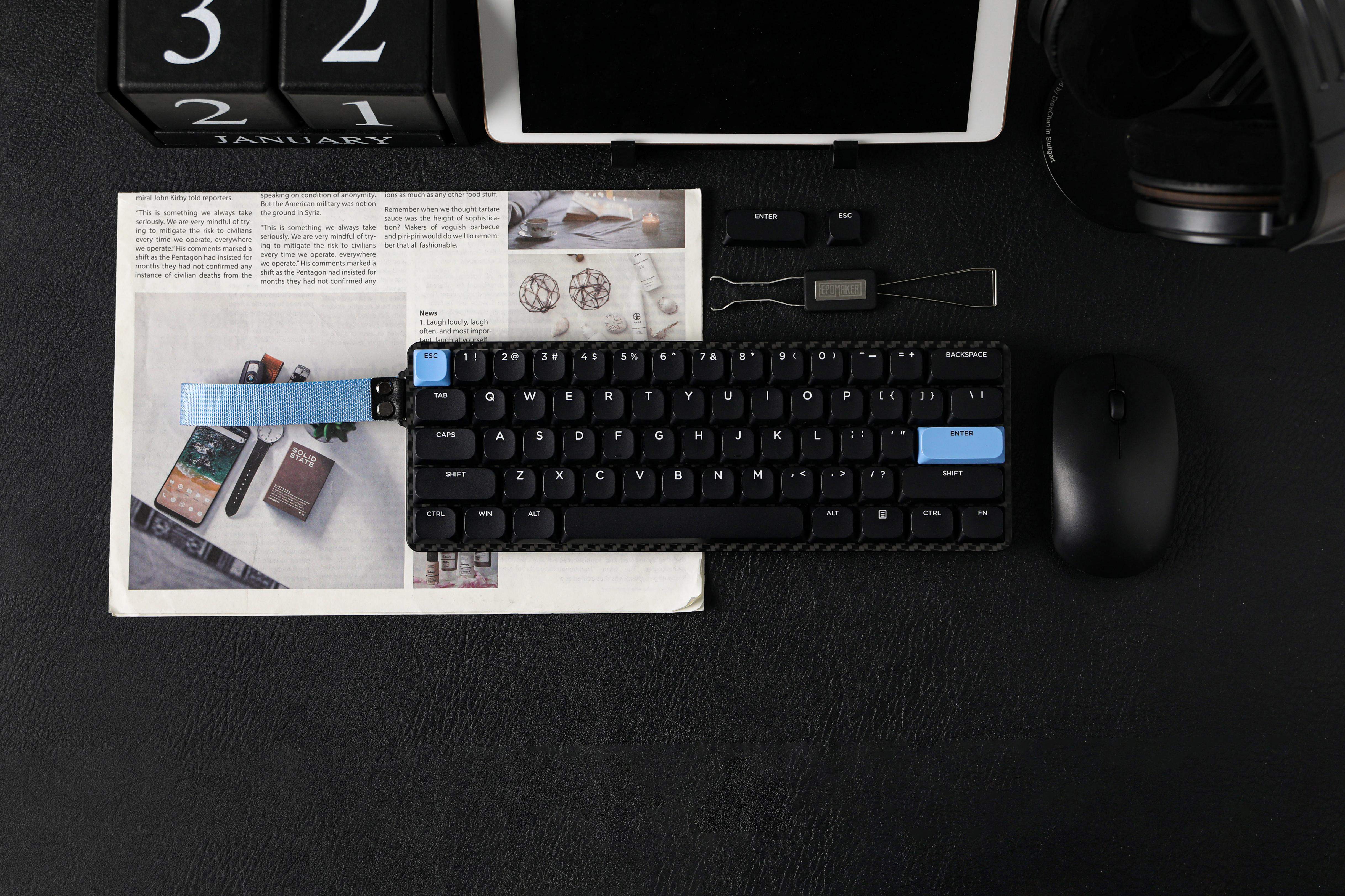 Recensione Epomaker Carbon 60